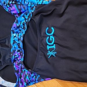 gymnastics leotard, large, IGC